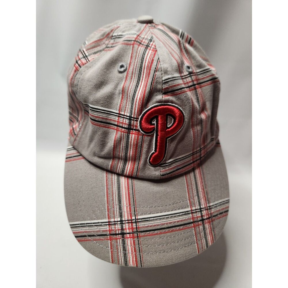 ’47 Brand Philadelphia Phillies Plaid Baseball Cap OSFM